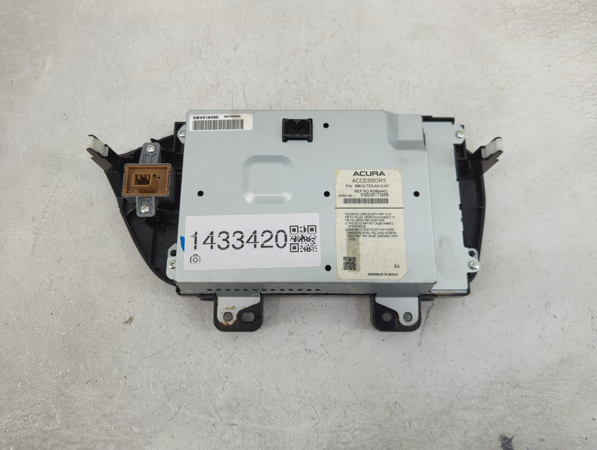 2015-2018 Acura Tlx Information Radio Display Screen 1433420 - Oemusedautoparts1.com