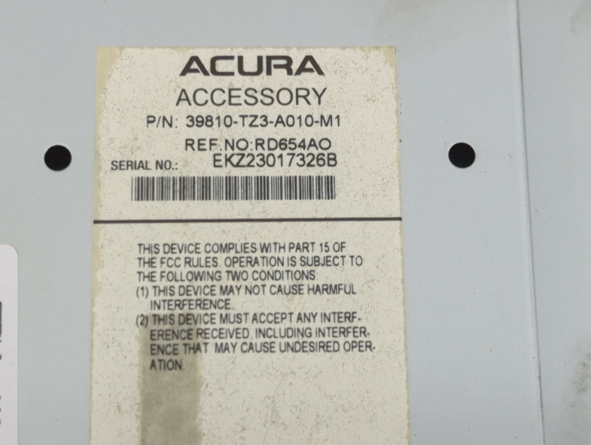 2015-2018 Acura Tlx Information Radio Display Screen 1433420 - Oemusedautoparts1.com