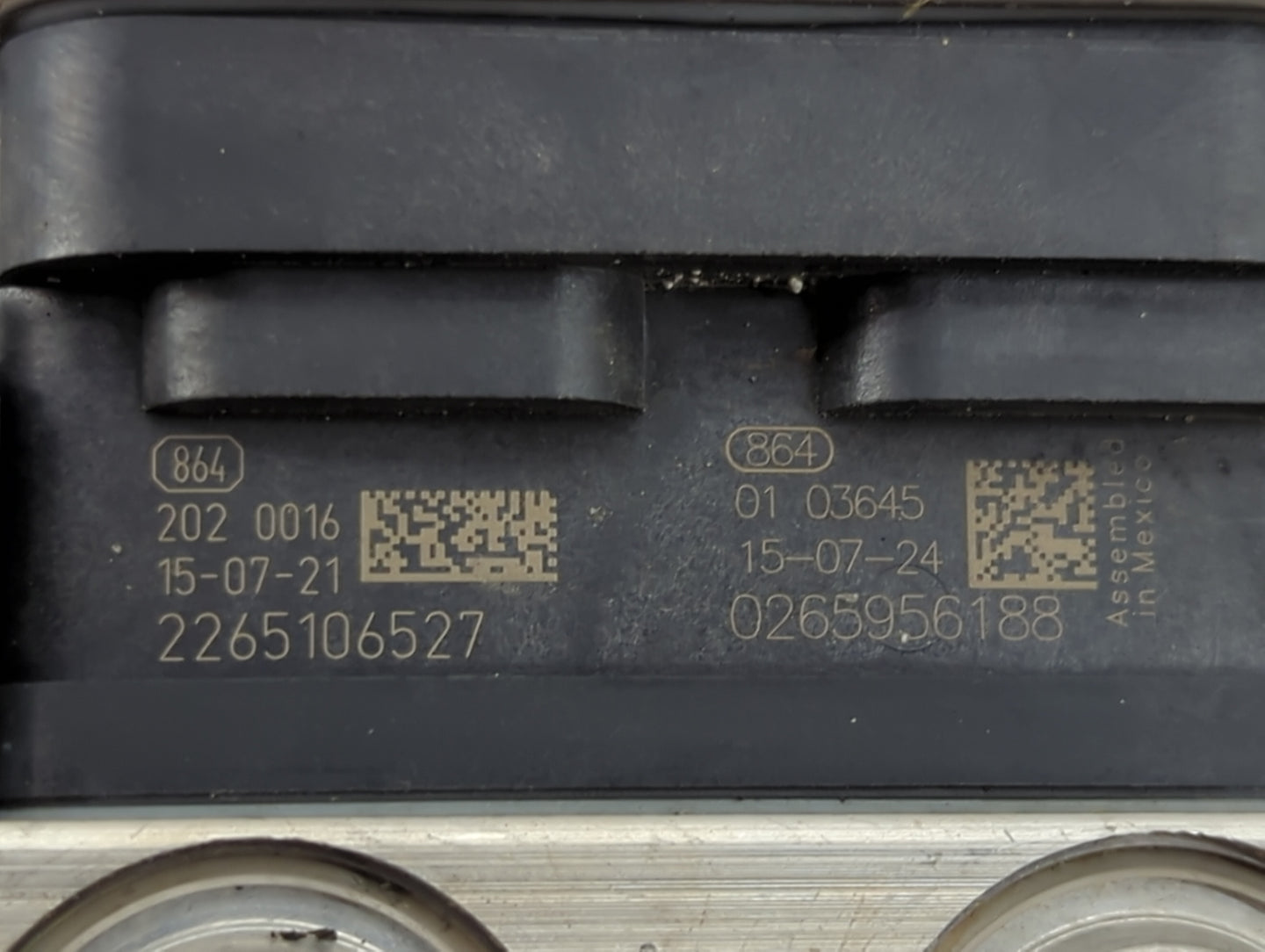 2015-2018 Acura Tlx ABS Pump Control Module Replacement P/N:2265106527 0265956188, 0265586188 Fits Fits 2015 2016 2017 2018 