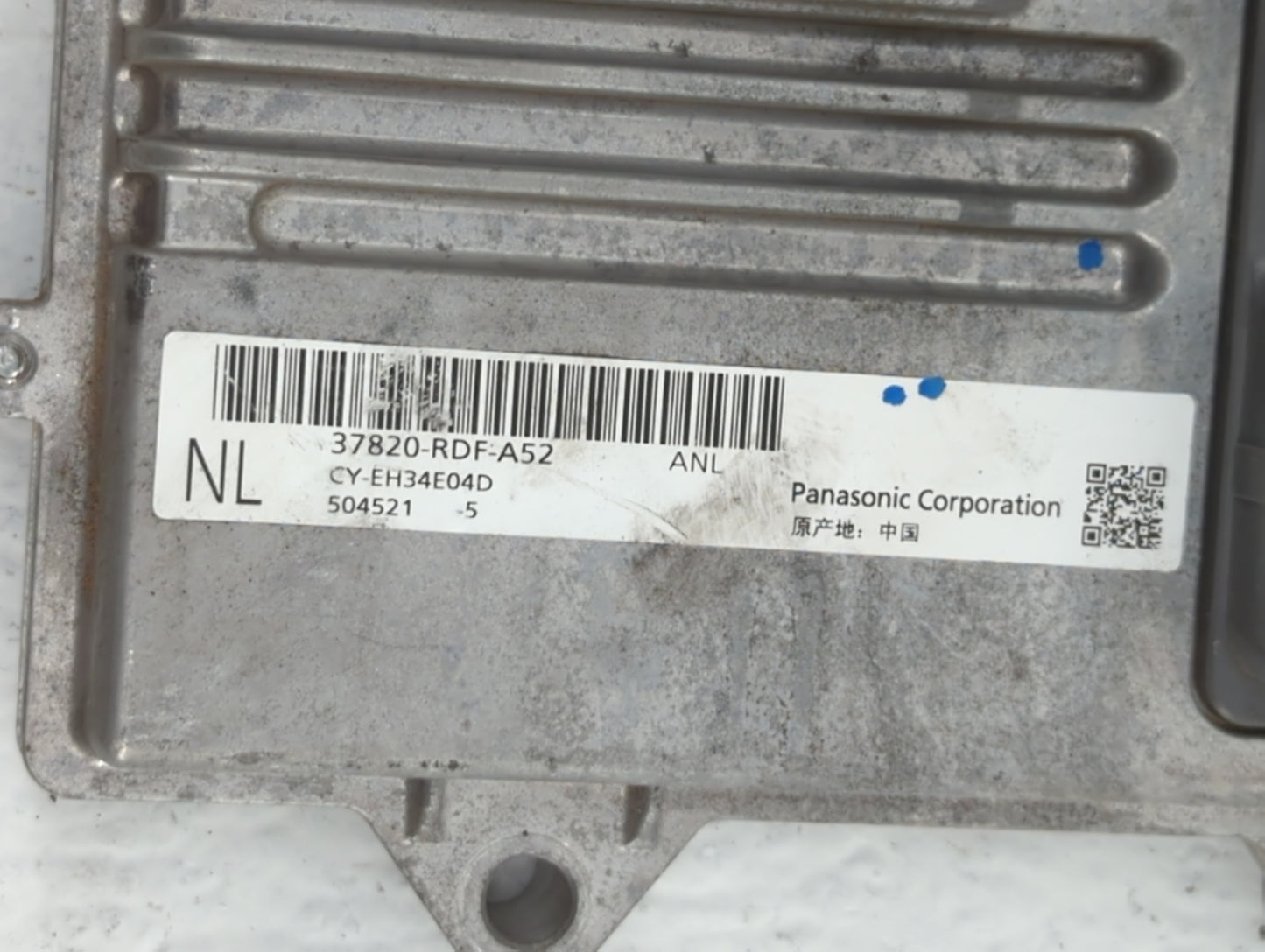 2015-2016 Acura Tlx PCM Engine Control Computer ECU ECM PCU OEM P/N:37820-RDF-A56 37820-RDF-A52, 37820-RDF-A54 Fits Fits 201