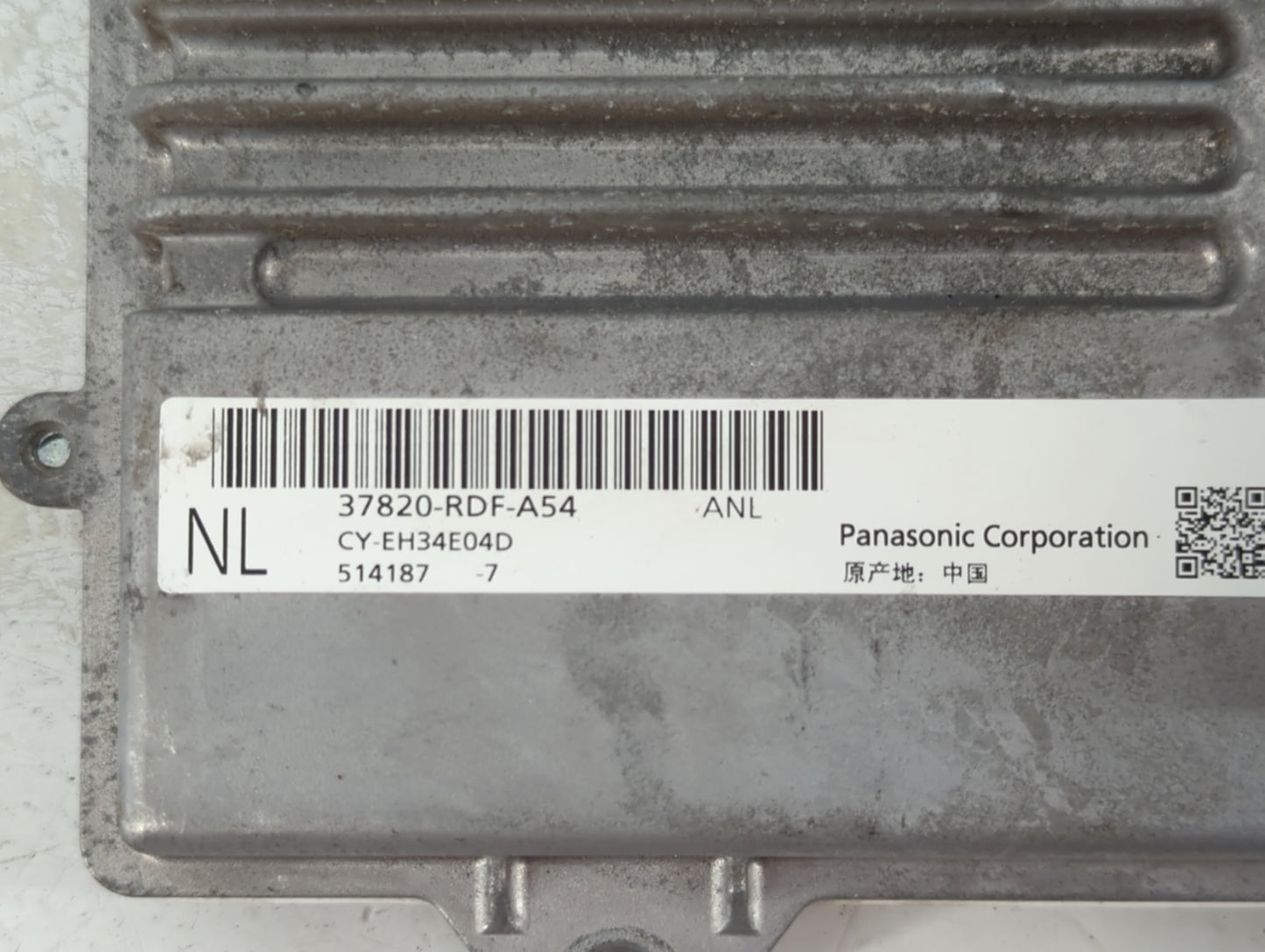2015-2016 Acura Tlx PCM Engine Control Computer ECU ECM PCU OEM P/N:CY-EH34E04D 37820-RDF-A54 Fits Fits 2015 2016 OEM Used A