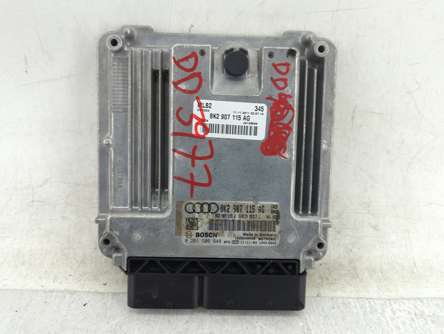 2015 Audi 200 PCM Engine Control Computer ECU ECM PCU OEM P/N:8K2 907 115 AG 0 261 S06 948 Fits OEM Used Auto Parts - Oemuse