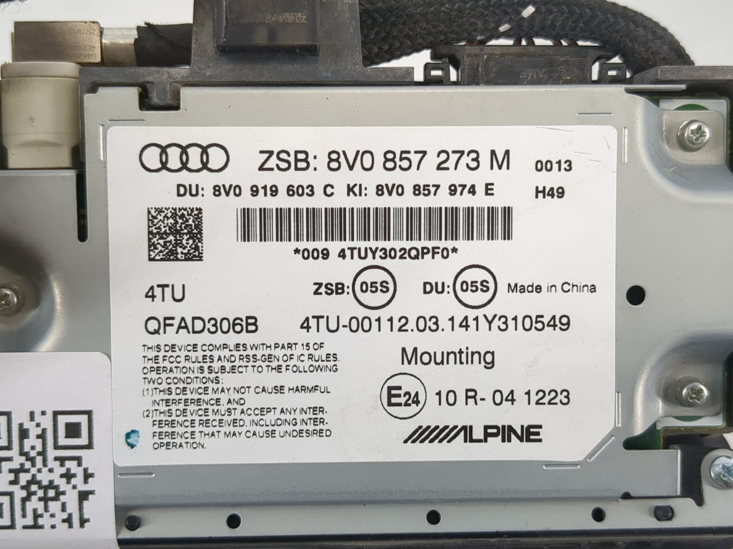 2015 Audi A3 Information Display Screen - Oemusedautoparts1.com