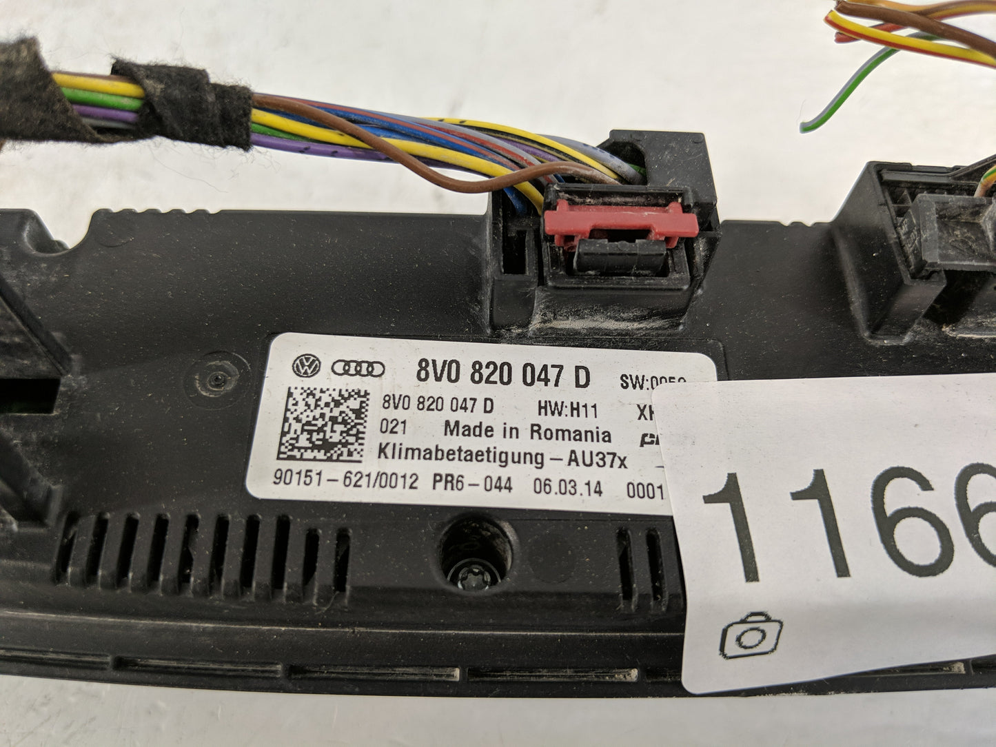 2015-2018 Audi A3 Climate Control Module Temperature AC/Heater Replacement P/N:8V0 820 047 D Fits Fits 2015 2016 2017 2018 O