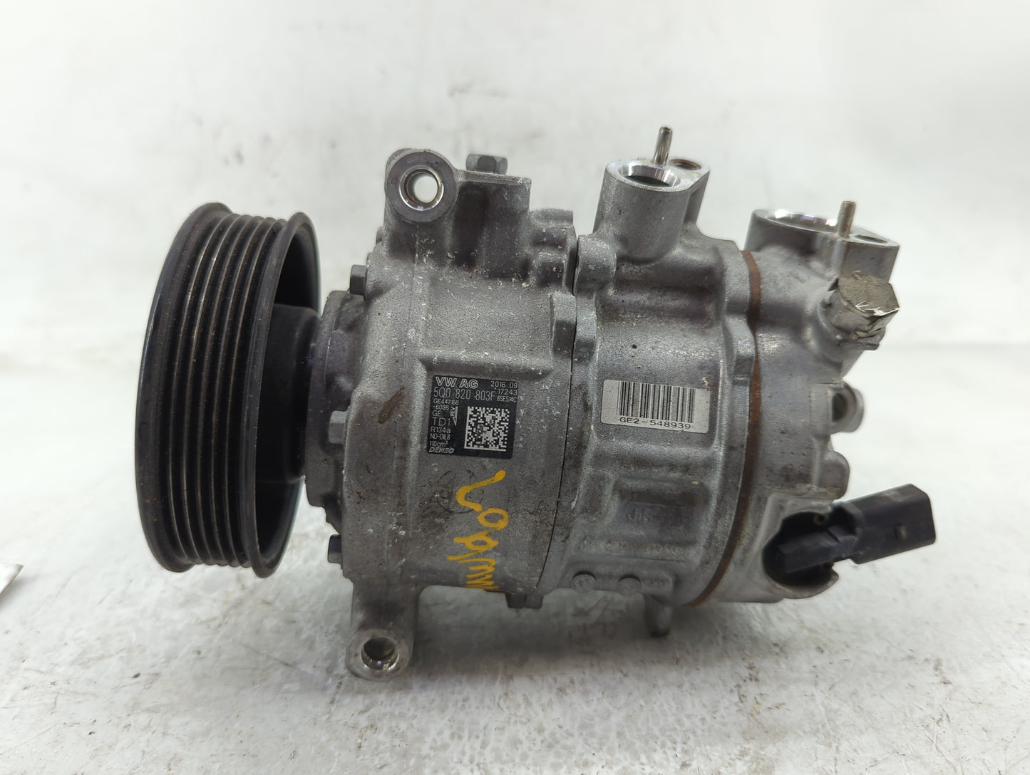 Audi A3 Air Conditioning A/c Ac Compressor Oem - Oemusedautoparts1.com