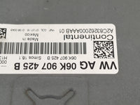 2015 Audi A3 PCM Engine Control Computer ECU ECM PCU OEM P/N:06K907425B A2C83262000AAAB01 Fits Fits 2016 2017 OEM Used Auto 