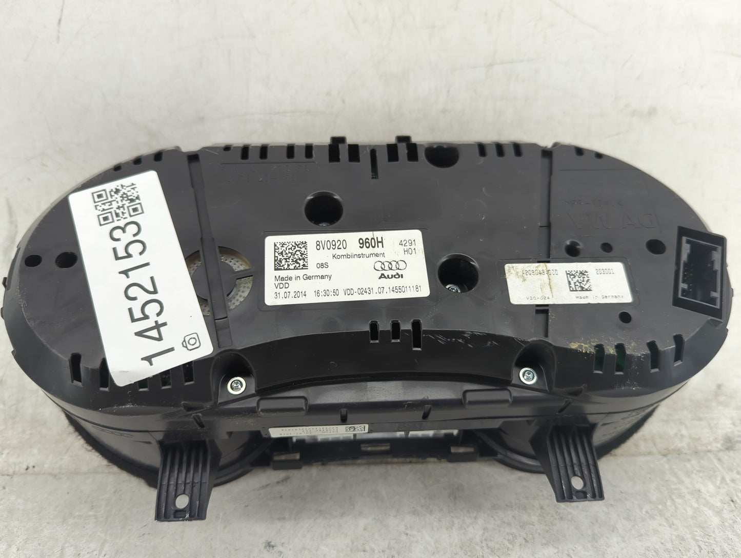 2015-2018 Audi A3 Instrument Cluster Speedometer Gauges P/N:8V0920960B A2C84209100 Miles: Fits Fits 2015 2016 2017 2018 OEM 