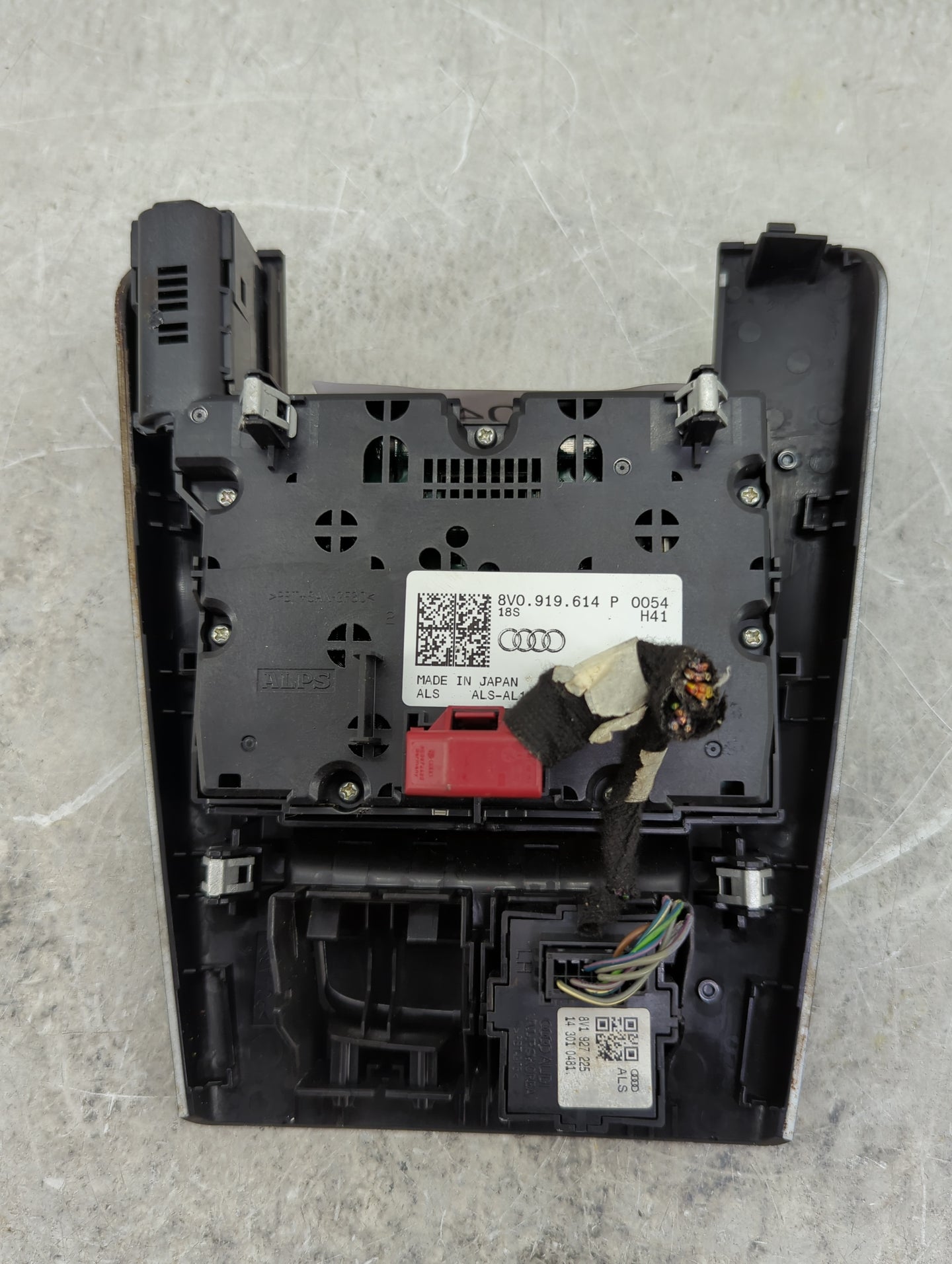 2015 Audi A3 Climate Control Module Temperature AC/Heater Replacement P/N:8V0919614P 8V0.919.614.P, ALS-AL107.11 Fits OEM Us