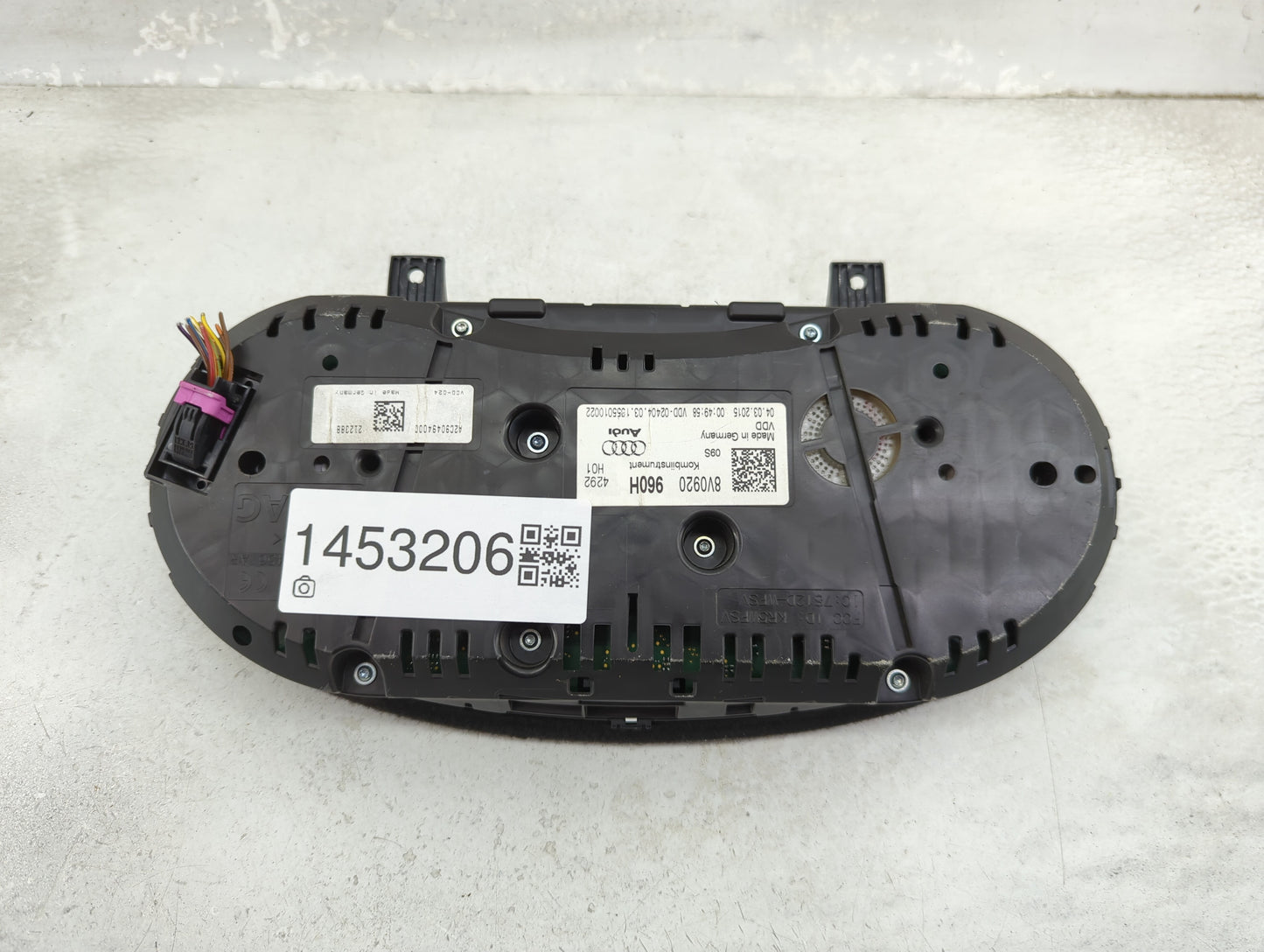 2015-2018 Audi A3 Instrument Cluster Speedometer Gauges P/N:8V0920 960H Miles: Fits Fits 2015 2016 2017 2018 OEM Used Auto P