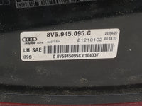 2015-2016 Audi A3 Tail Light Assembly Driver Left OEM P/N:81210102 8V5 945 -095 C Fits Fits 2015 2016 OEM Used Auto Parts - 