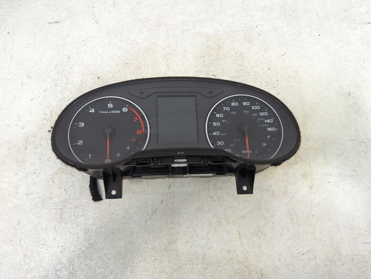 2015-2018 Audi A3 Instrument Cluster Speedometer Gauges Miles: Fits Fits 2015 2016 2017 2018 OEM Used Auto Parts - Oemusedau