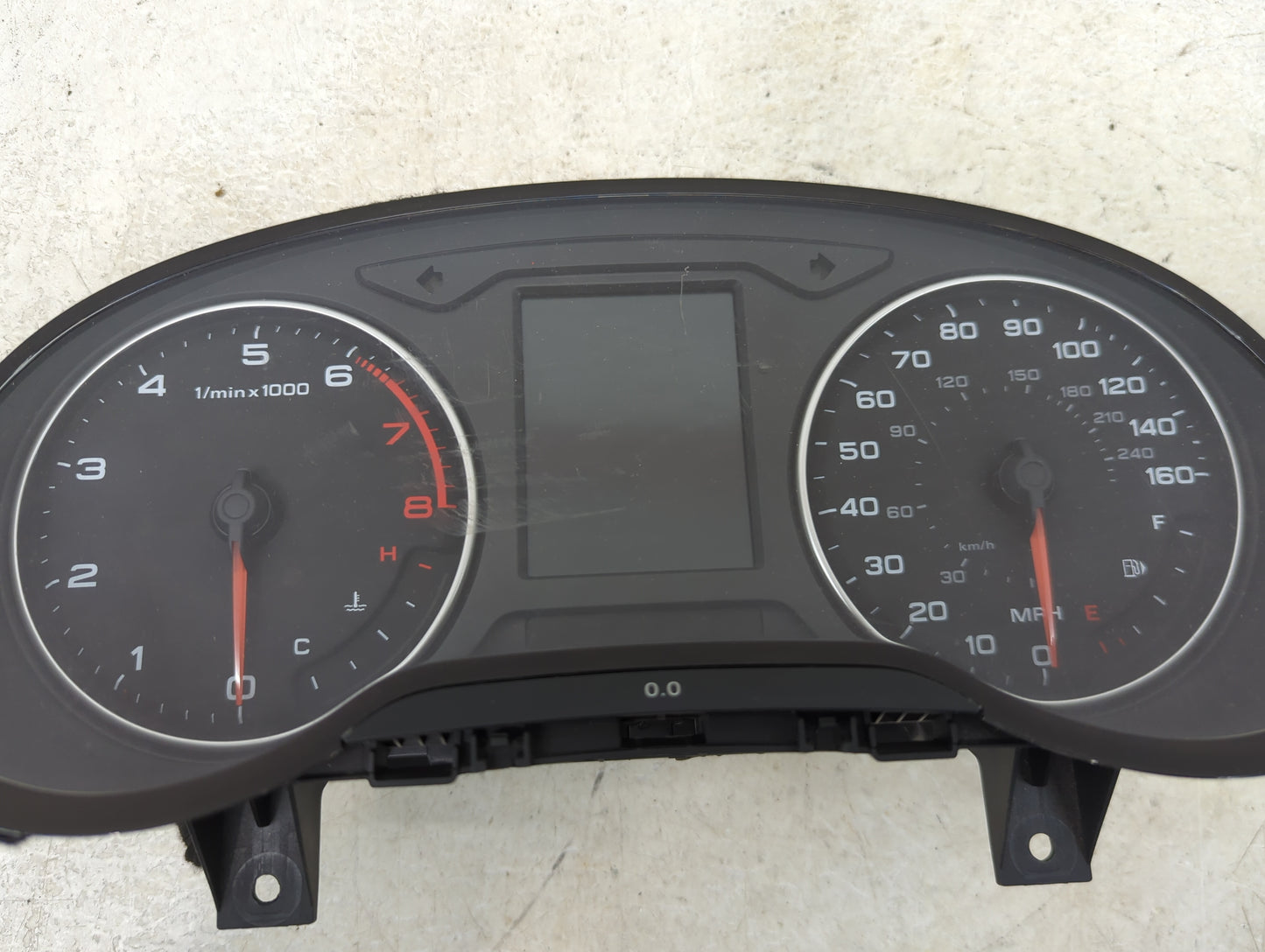 2015-2018 Audi A3 Instrument Cluster Speedometer Gauges Miles: Fits Fits 2015 2016 2017 2018 OEM Used Auto Parts - Oemusedau