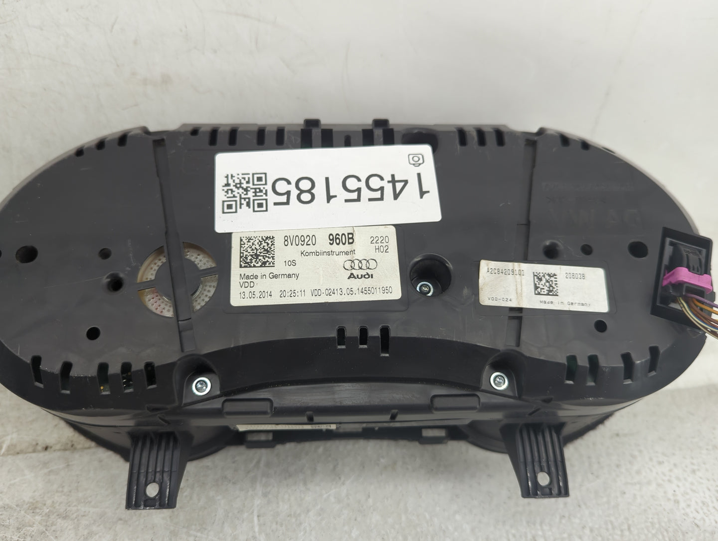 2015-2018 Audi A3 Instrument Cluster Speedometer Gauges P/N:8V0920960B A2C84209100 Miles:87K Fits Fits 2015 2016 2017 2018 O