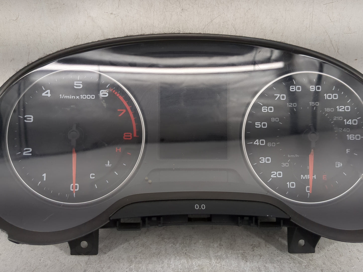 2015-2018 Audi A3 Instrument Cluster Speedometer Gauges Miles: Fits Fits 2015 2016 2017 2018 OEM Used Auto Parts - Oemusedau