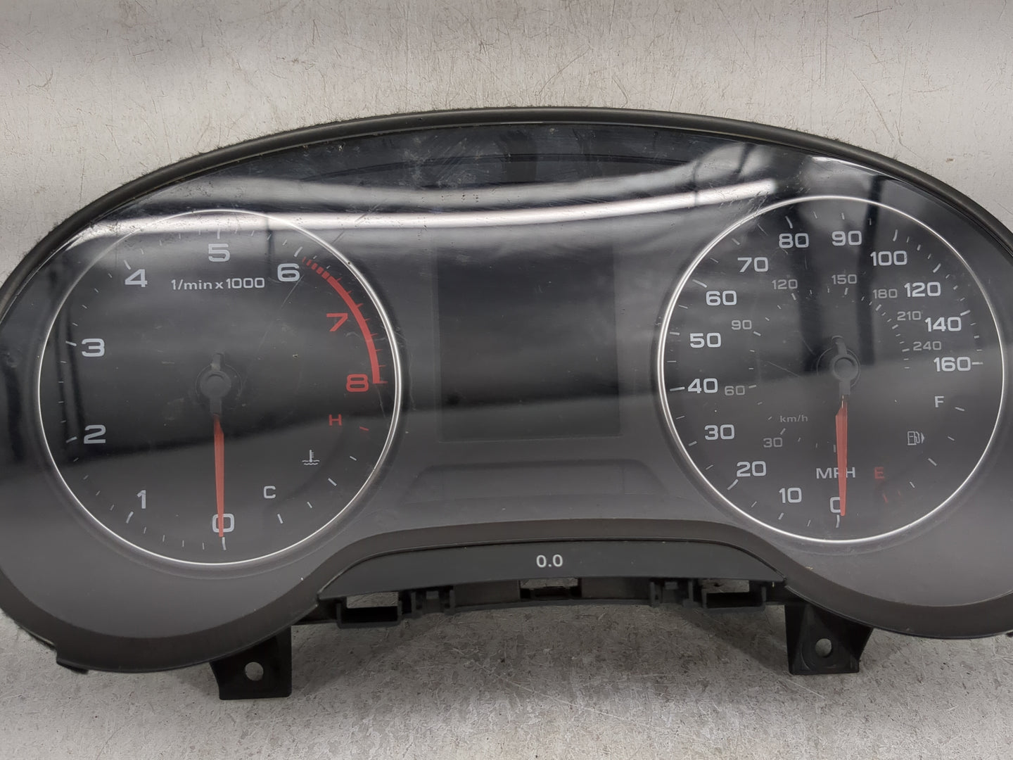 2015-2018 Audi A3 Instrument Cluster Speedometer Gauges Miles: Fits Fits 2015 2016 2017 2018 OEM Used Auto Parts - Oemusedau