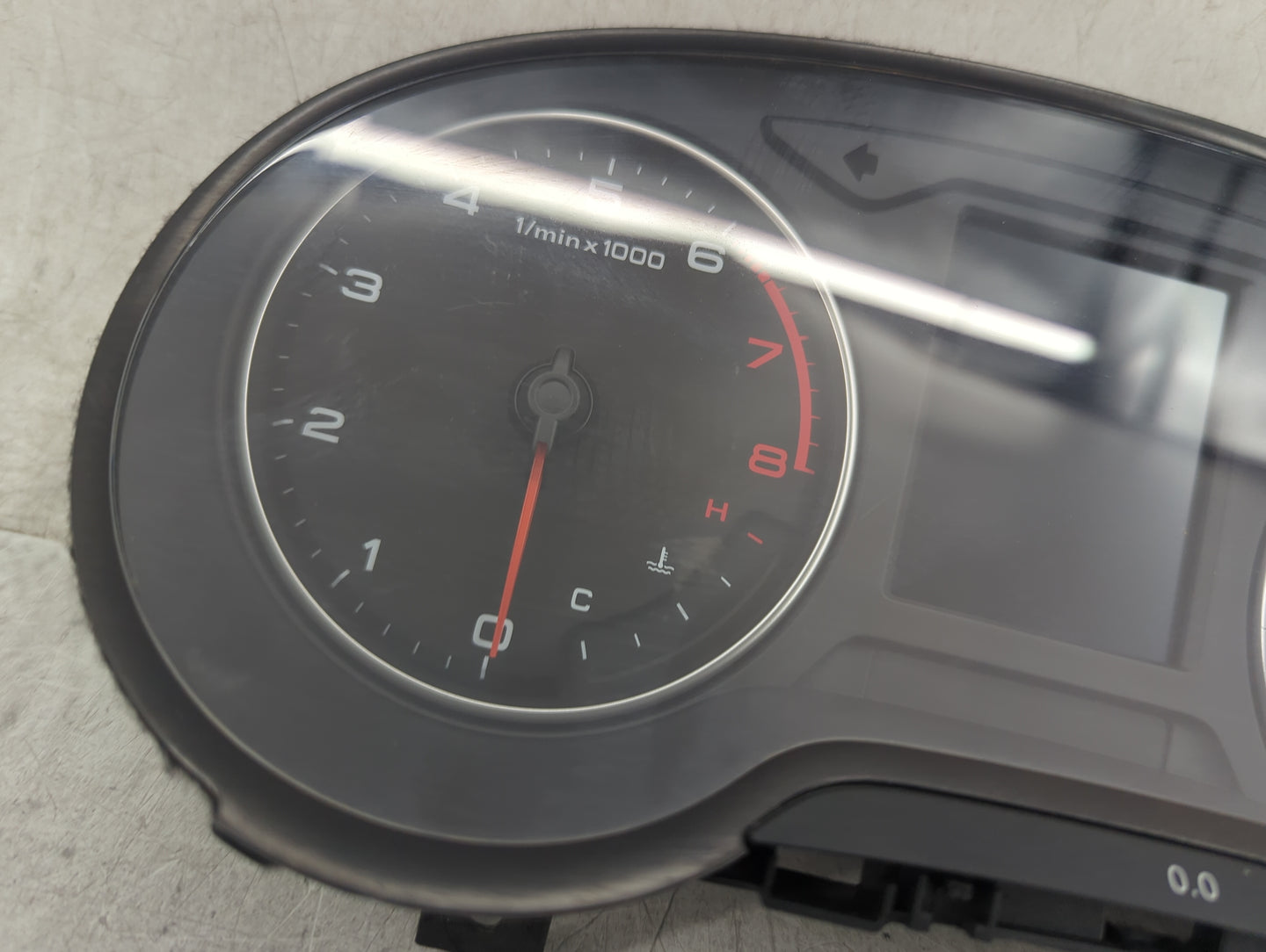 2015-2018 Audi A3 Instrument Cluster Speedometer Gauges Miles: Fits Fits 2015 2016 2017 2018 OEM Used Auto Parts - Oemusedau