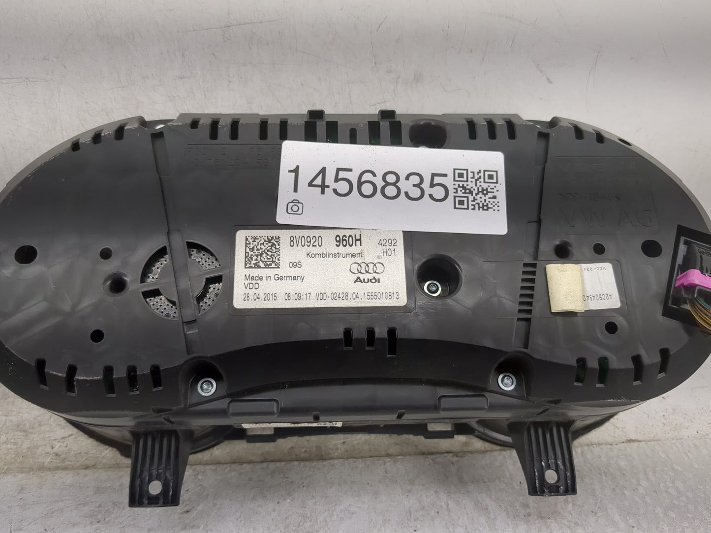 2015-2018 Audi A3 Instrument Cluster Speedometer Gauges Miles: Fits Fits 2015 2016 2017 2018 OEM Used Auto Parts - Oemusedau
