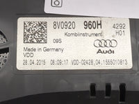 2015-2018 Audi A3 Instrument Cluster Speedometer Gauges Miles: Fits Fits 2015 2016 2017 2018 OEM Used Auto Parts - Oemusedau