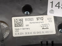2015-2018 Audi A3 Instrument Cluster Speedometer Gauges P/N:8V0920971D Miles:100K Fits Fits 2015 2016 2017 2018 OEM Used Aut