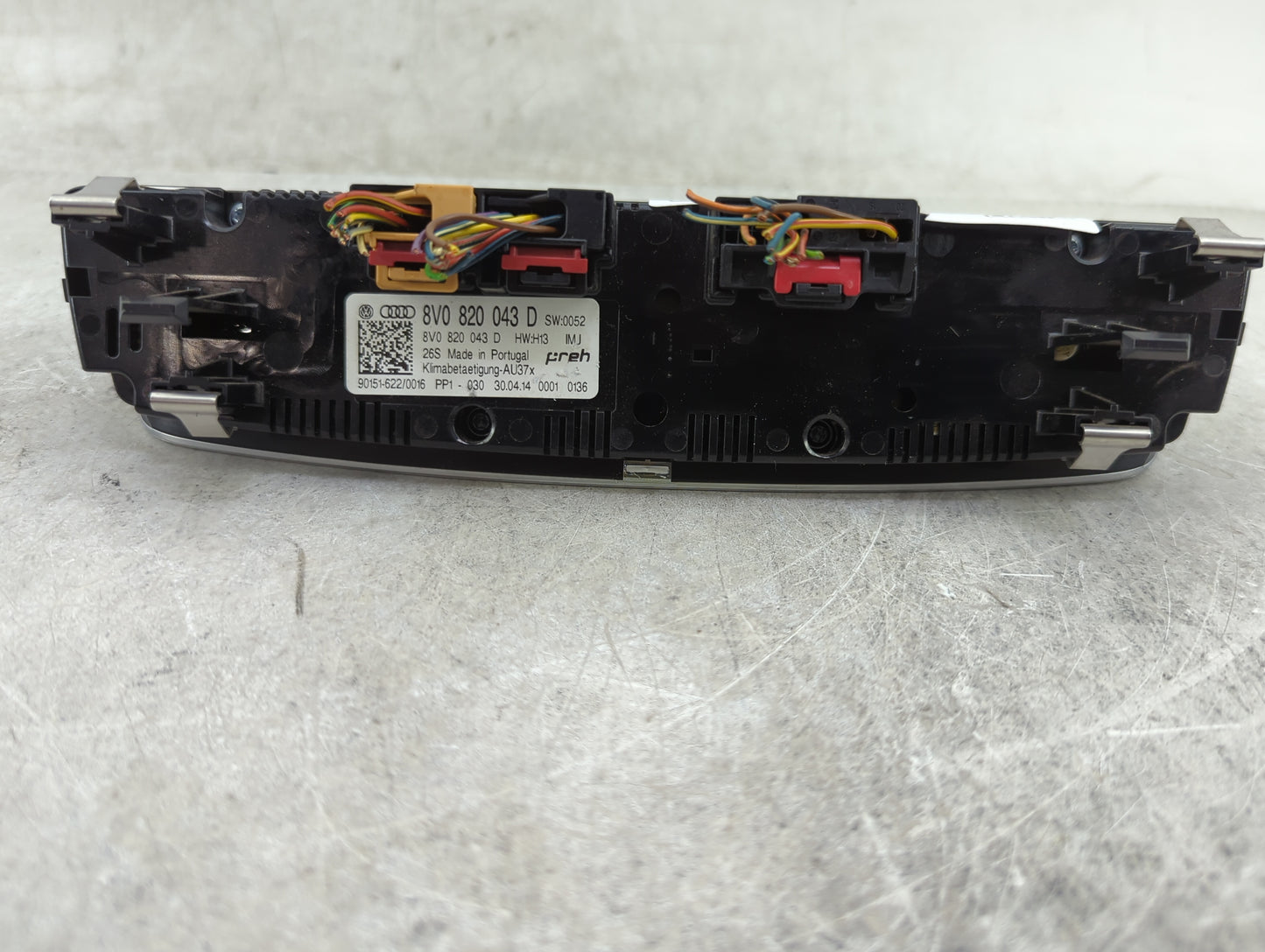 2015-2018 Audi A3 Climate Control Module Temperature AC/Heater Replacement P/N:8V0 820 043 D Fits Fits 2015 2016 2017 2018 O