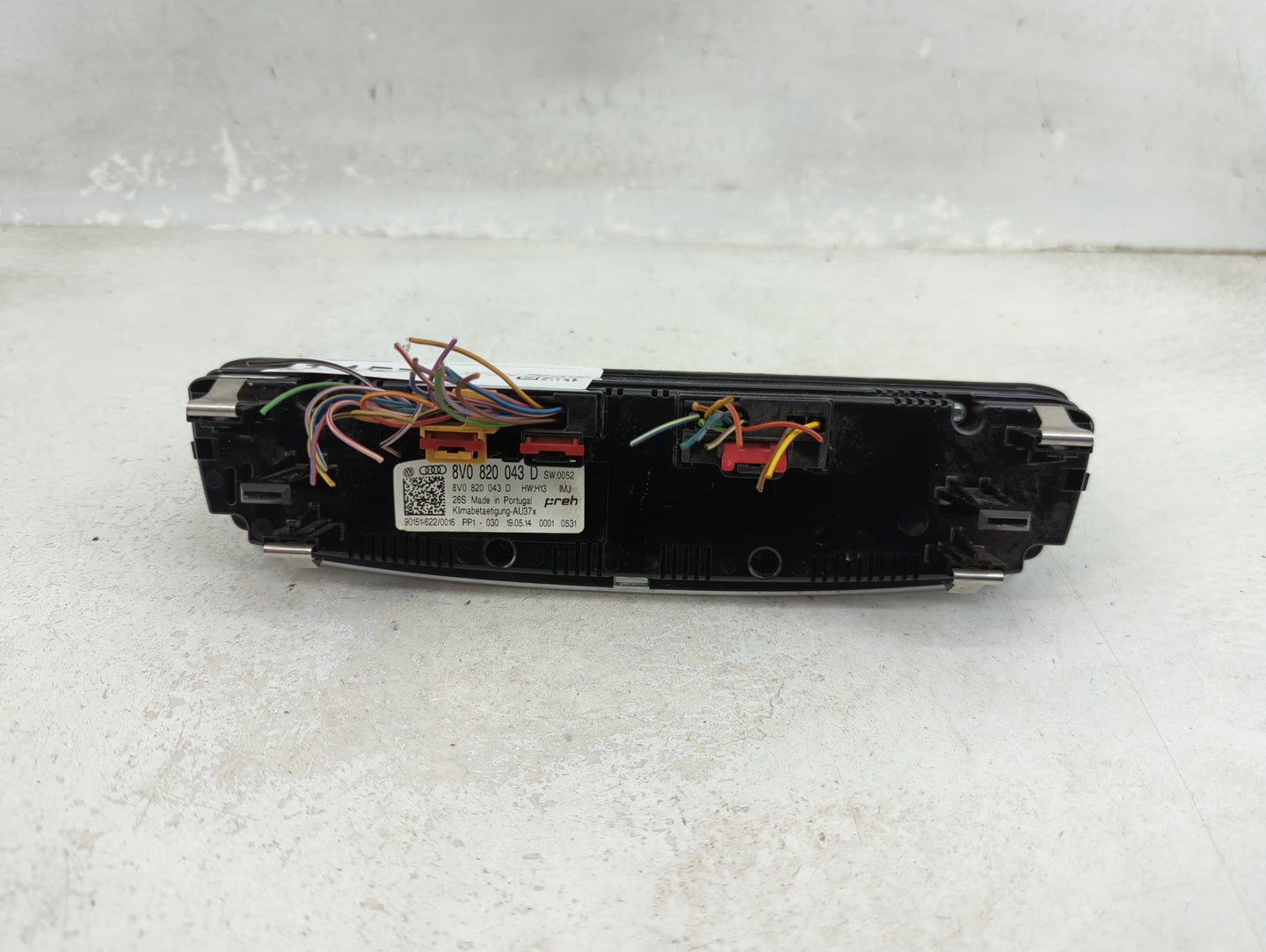 2015-2018 Audi A3 Climate Control Module Temperature AC/Heater Replacement P/N:8V0 820 043 D Fits Fits 2015 2016 2017 2018 O