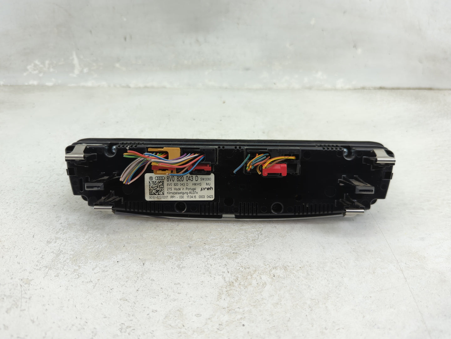 2015-2018 Audi A3 Climate Control Module Temperature AC/Heater Replacement P/N:8V0 820 043 D Fits Fits 2015 2016 2017 2018 O