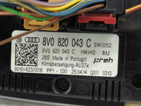 2015-2018 Audi A3 Climate Control Module Temperature AC/Heater Replacement P/N:8V0 820 043 C Fits Fits 2015 2016 2017 2018 O
