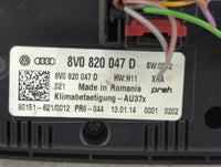 2015-2018 Audi A3 Climate Control Module Temperature AC/Heater Replacement P/N:8V0 820 047 D Fits Fits 2015 2016 2017 2018 O