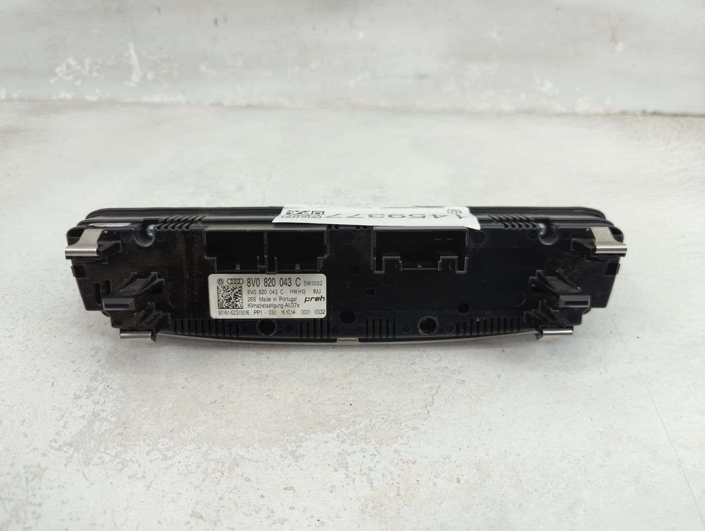 2015-2018 Audi A3 Climate Control Module Temperature AC/Heater Replacement P/N:8V0820043C Fits Fits 2015 2016 2017 2018 OEM 