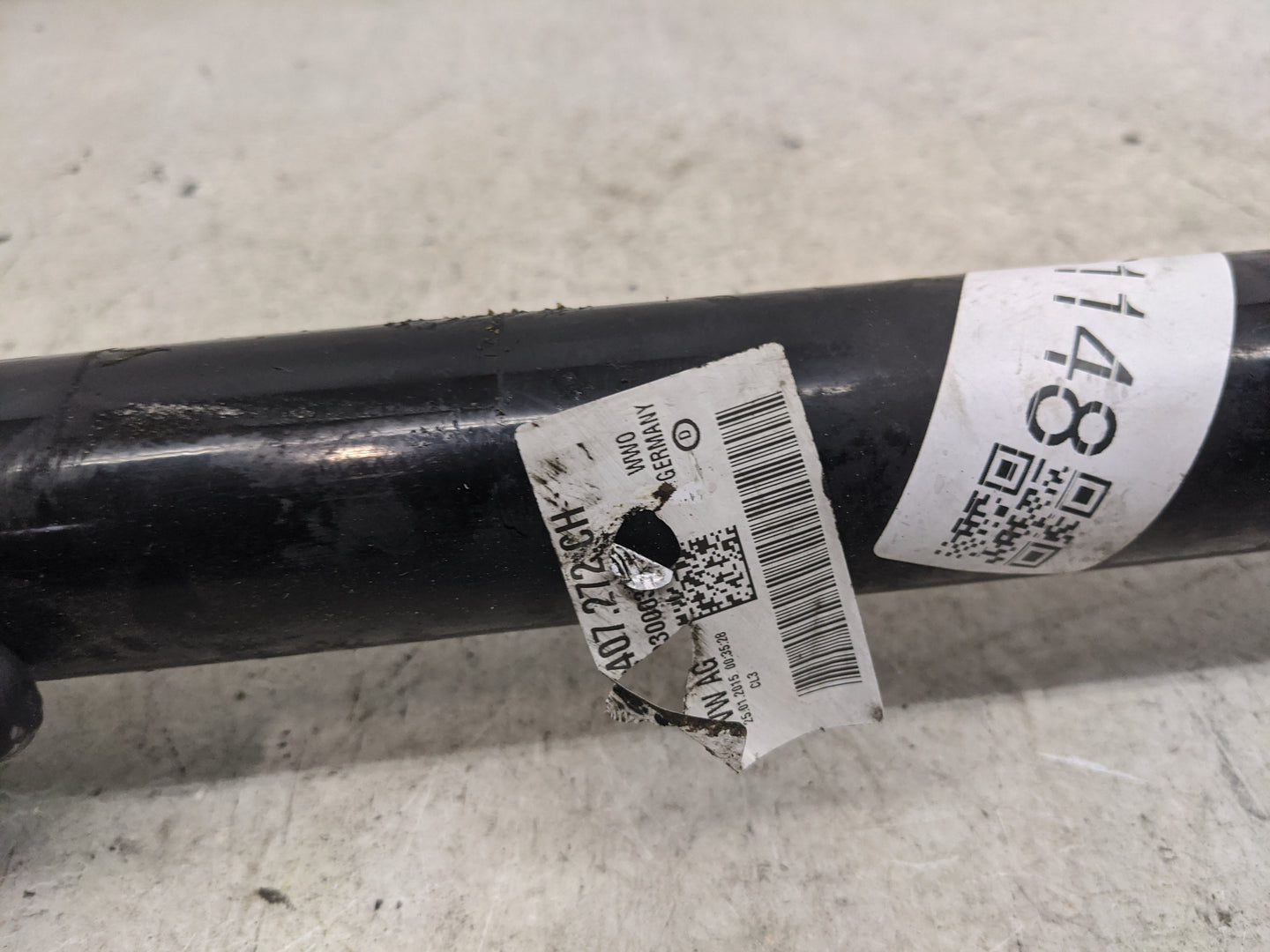 2015-2016 Audi A3 Axle Shaft Front Passenger Cv C/v 1461148 - Oemusedautoparts1.com