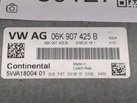 2015 Audi A3 PCM Engine Control Computer ECU ECM PCU OEM P/N:06K907425B 5WA1800401, SIMOS18.1 Fits OEM Used Auto Parts - Oem