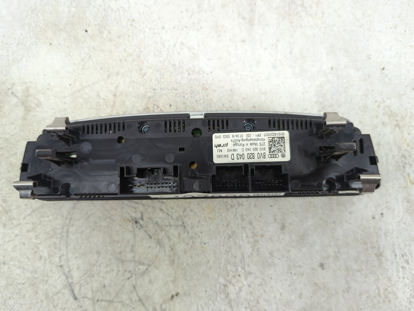 2015-2018 Audi A3 Climate Control Module Temperature AC/Heater Replacement P/N:8V0820043D Fits Fits 2015 2016 2017 2018 OEM 