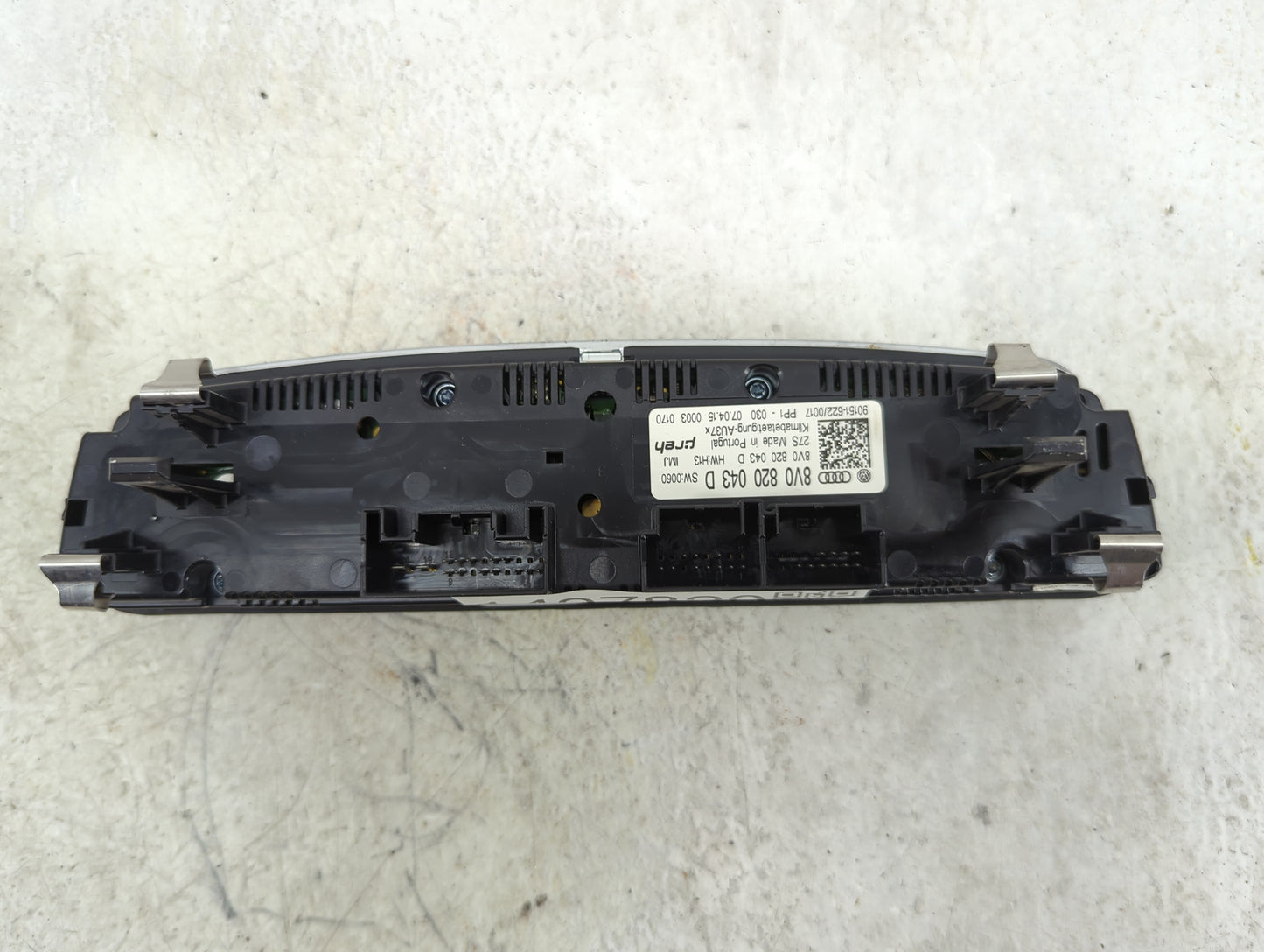 2015-2018 Audi A3 Climate Control Module Temperature AC/Heater Replacement P/N:8V0820043D Fits Fits 2015 2016 2017 2018 OEM 