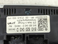 2015-2018 Audi A3 Climate Control Module Temperature AC/Heater Replacement P/N:8V0820043D Fits Fits 2015 2016 2017 2018 OEM 