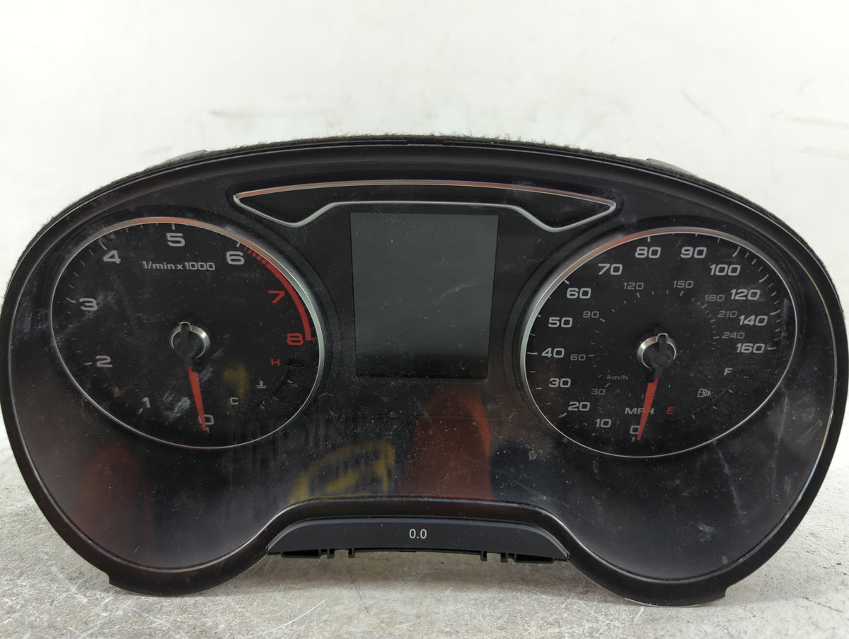 2015-2018 Audi A3 Instrument Cluster Speedometer Gauges P/N:8V0920970A KR5WFSV, 7812D-WFSV Miles: Fits Fits 2015 2016 2017 2