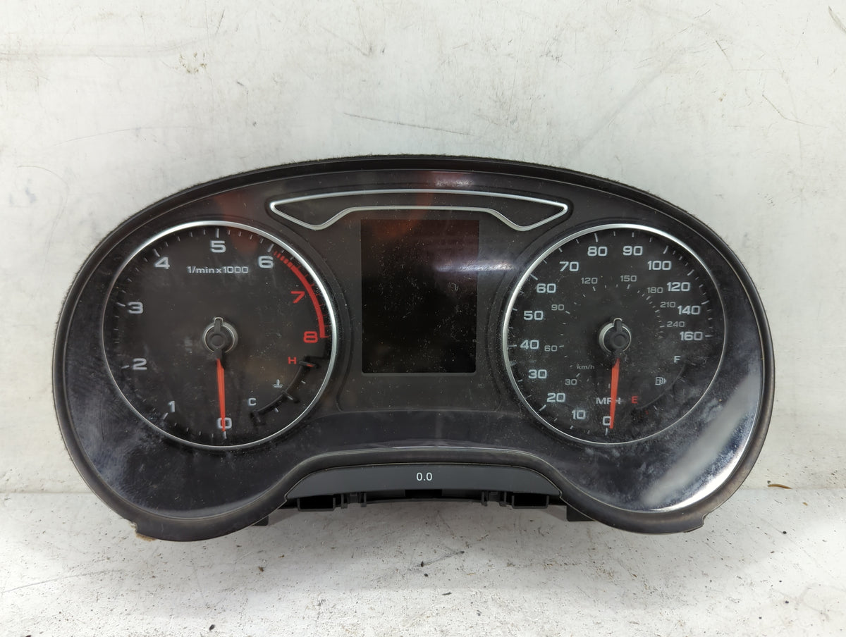 2015-2018 Audi A3 Instrument Cluster Speedometer Gauges P/N:8V0920970A KR5WFSV, 4112A-WFSV Miles: Fits Fits 2015 2016 2017 2