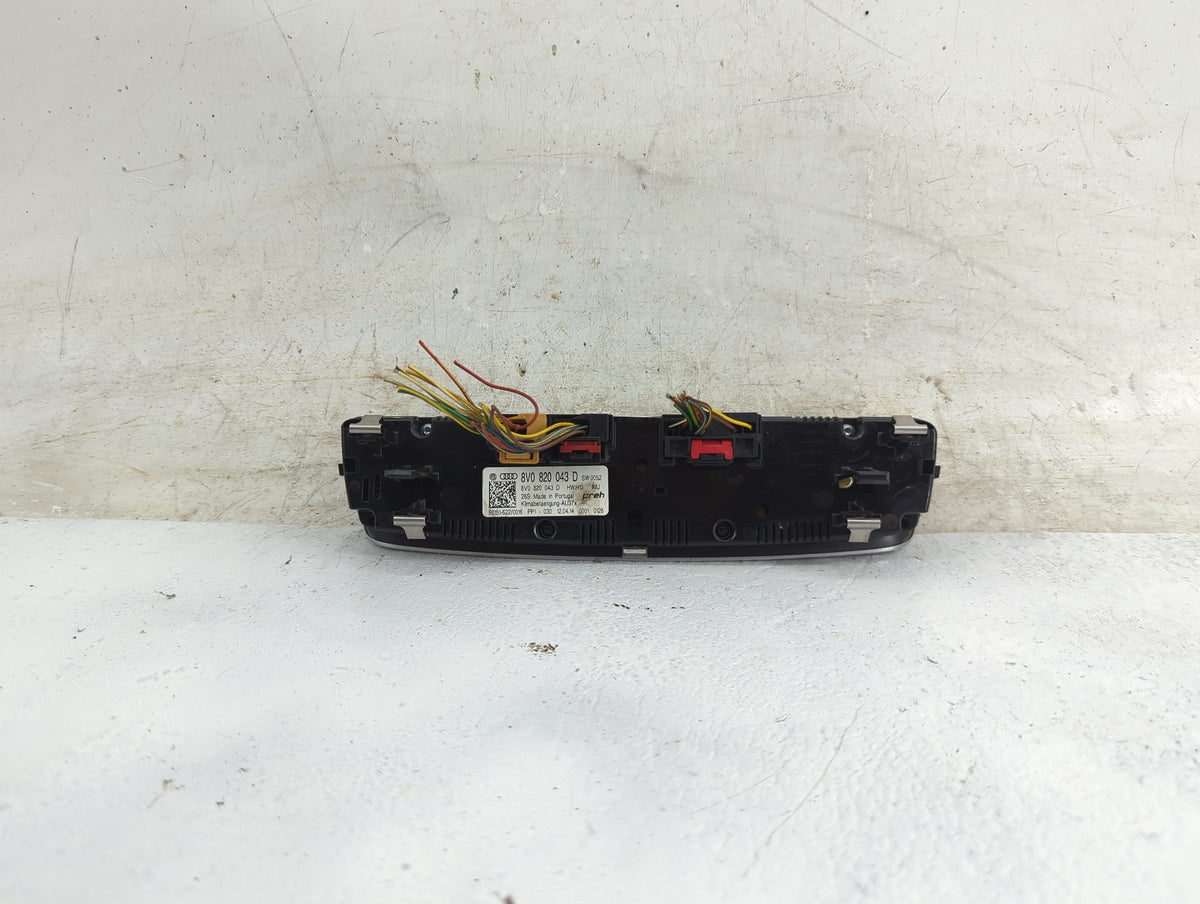 2015-2018 Audi A3 Climate Control Module Temperature AC/Heater Replacement P/N:8V0820043D Fits Fits 2015 2016 2017 2018 OEM 