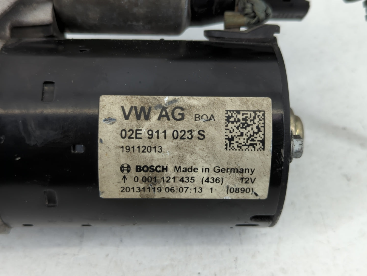 2015-2018 Audi A3 Car Starter Motor Solenoid OEM P/N:02E 911 023 S Fits Fits 2011 2012 2013 2014 2015 2016 2017 2018 2019 OE