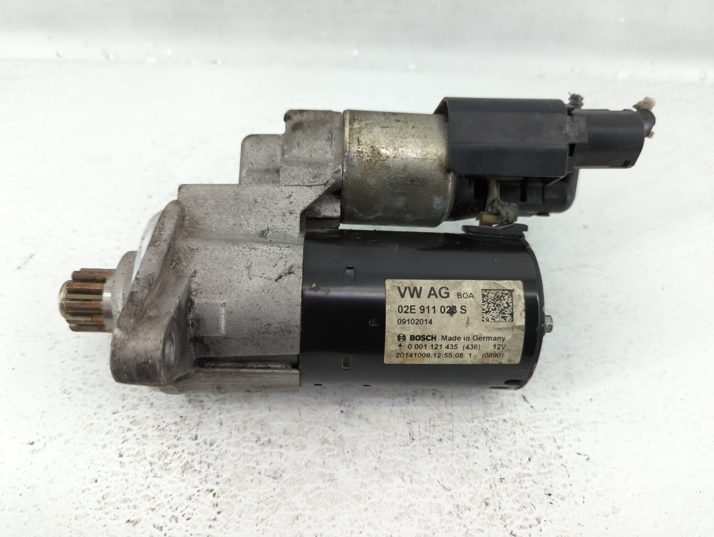 2015-2018 Audi A3 Car Starter Motor Solenoid OEM P/N:02E 911 023 S Fits Fits 2011 2012 2013 2014 2015 2016 2017 2018 2019 OE