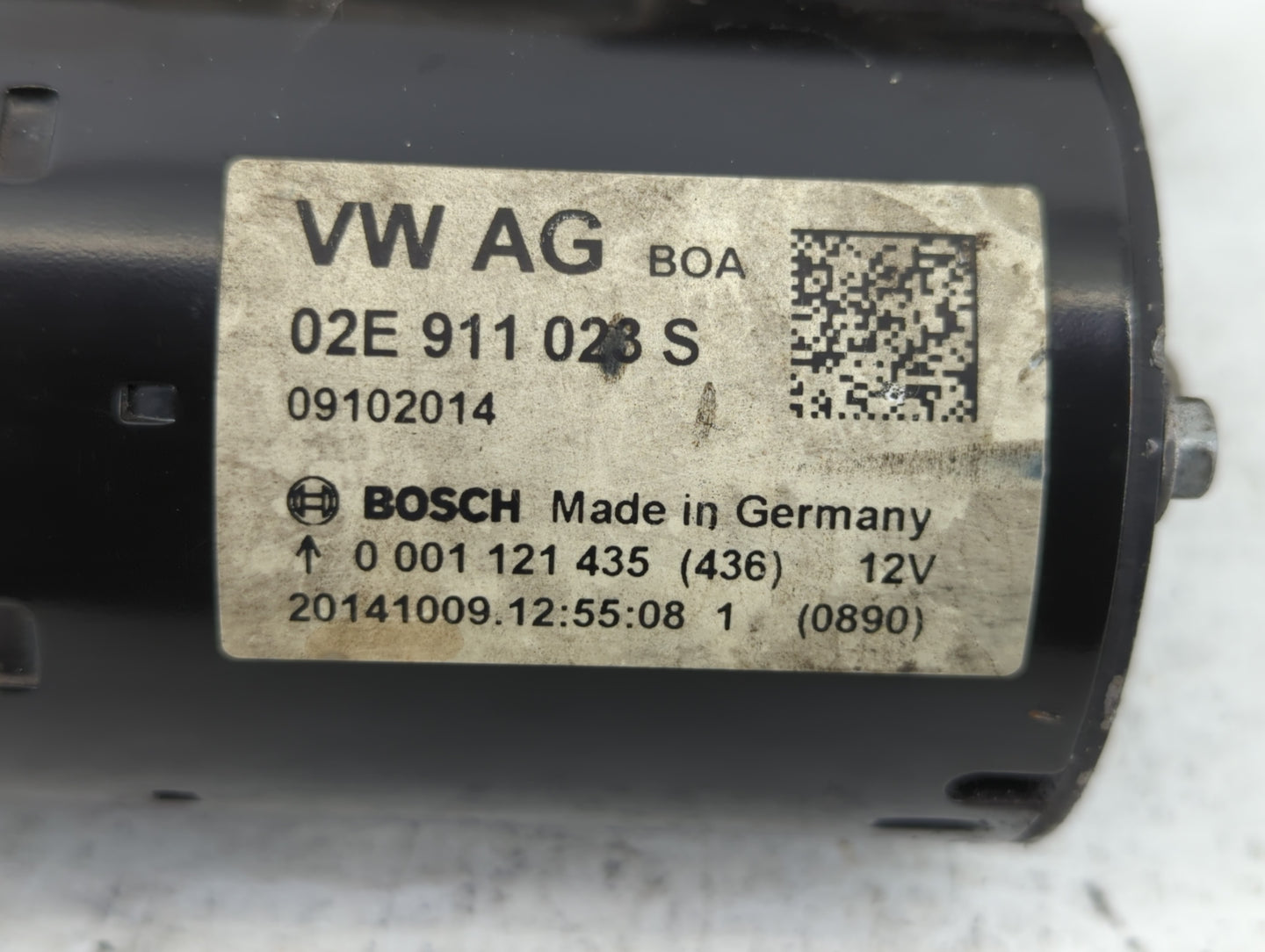 2015-2018 Audi A3 Car Starter Motor Solenoid OEM P/N:02E 911 023 S Fits Fits 2011 2012 2013 2014 2015 2016 2017 2018 2019 OE