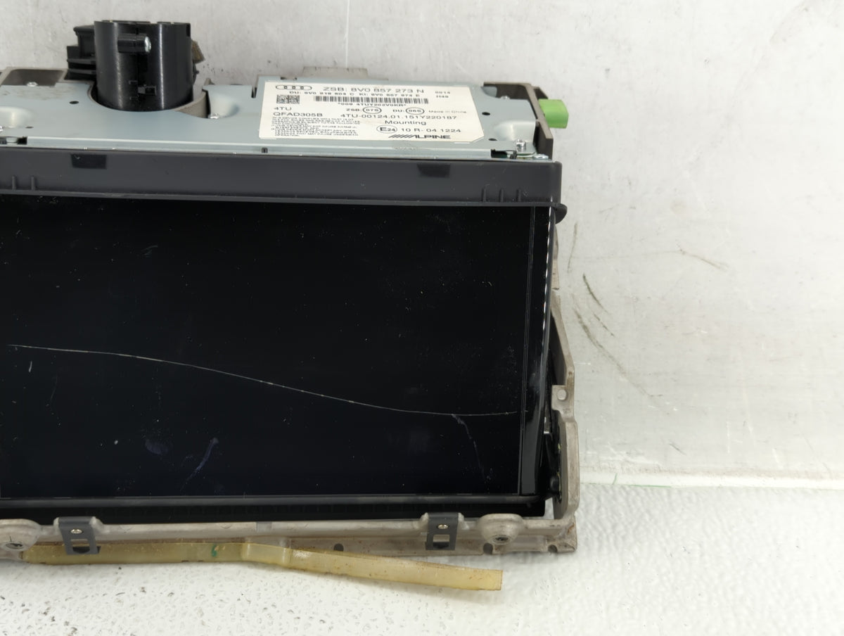 2015 Audi A3 Radio AM FM Cd Player Receiver Replacement P/N:8V0 857 273 M Fits Fits 2006 2007 OEM Used Auto Parts - Oemuseda