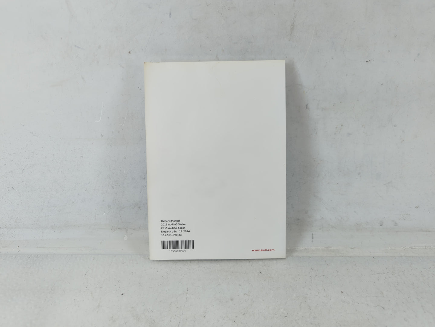 2015 Audi A3 Owners Manual Book Guide OEM Used Auto Parts - Oemusedautoparts1.com