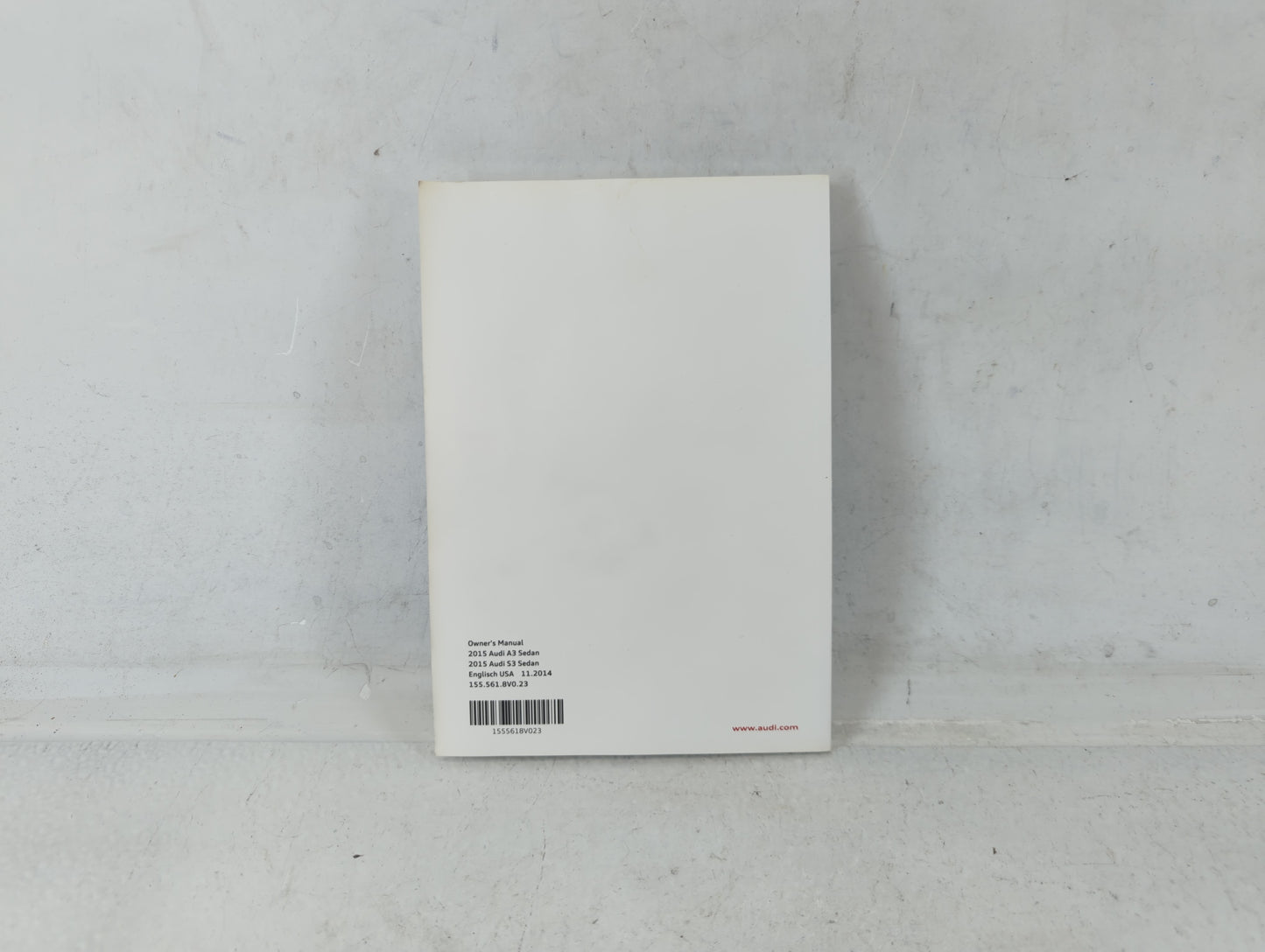 2015 Audi A3 Owners Manual Book Guide OEM Used Auto Parts - Oemusedautoparts1.com
