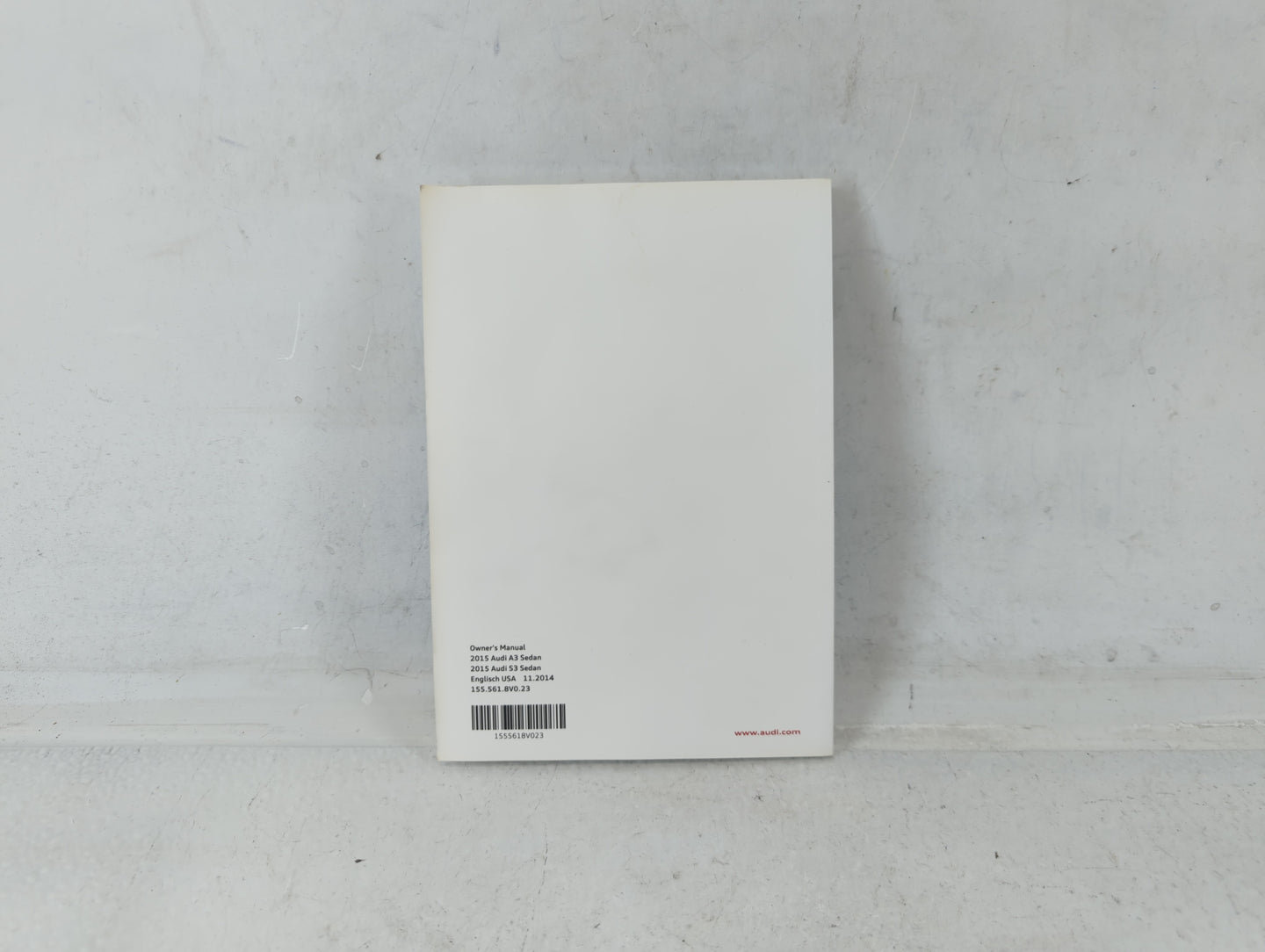 2015 Audi A3 Owners Manual Book Guide OEM Used Auto Parts - Oemusedautoparts1.com