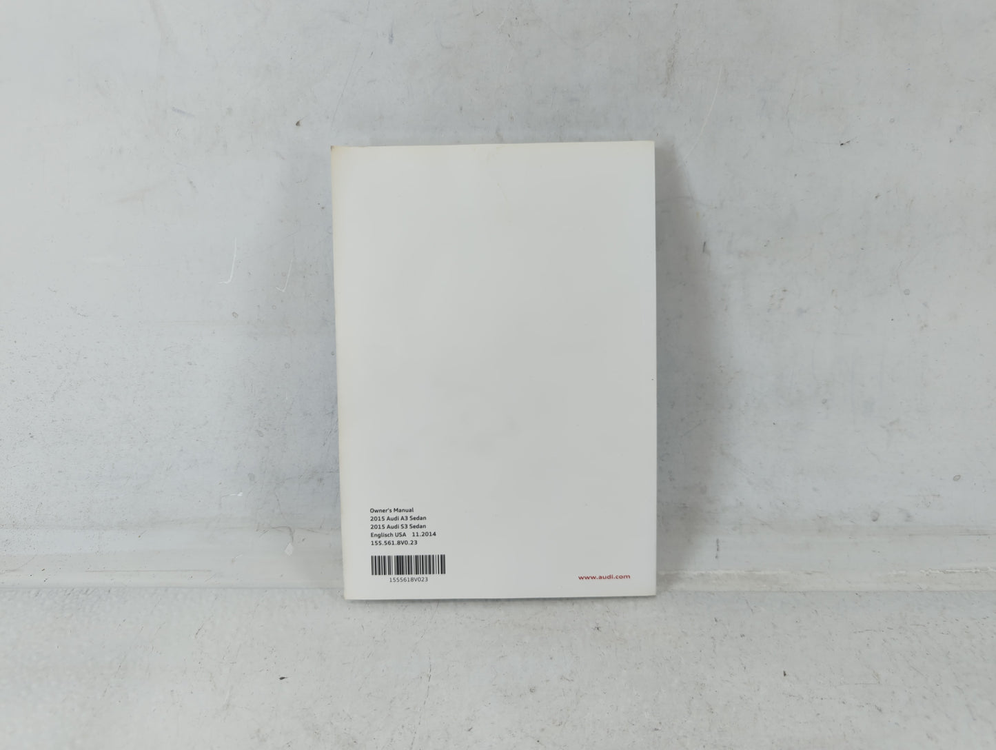 2015 Audi A3 Owners Manual Book Guide OEM Used Auto Parts - Oemusedautoparts1.com