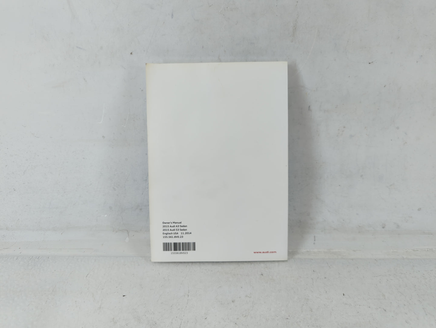 2015 Audi A3 Owners Manual Book Guide OEM Used Auto Parts - Oemusedautoparts1.com