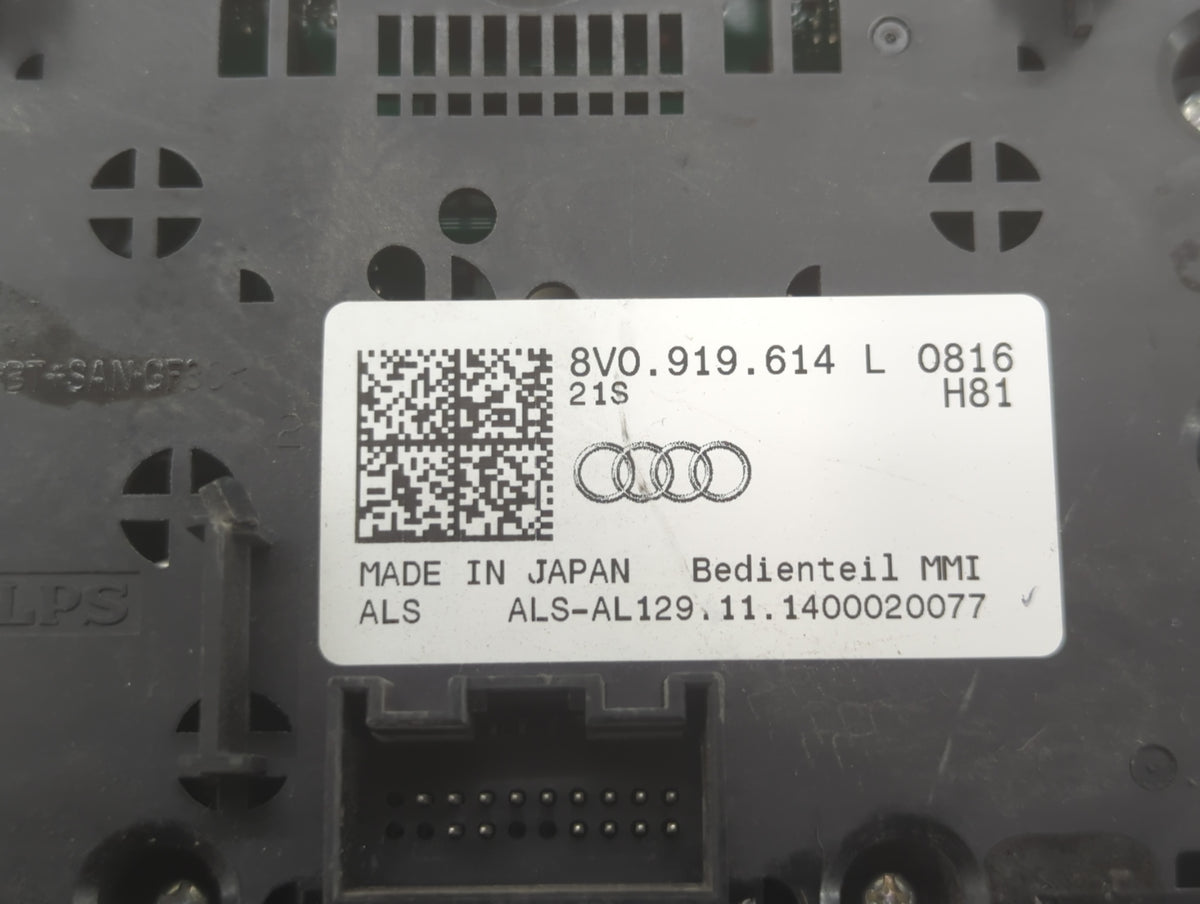 2015 Audi A3 Center Console Switch - Oemusedautoparts1.com