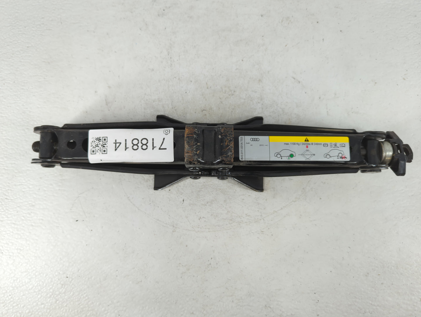 2015 Audi A3 Spare Scissor Car Jack - Oemusedautoparts1.com