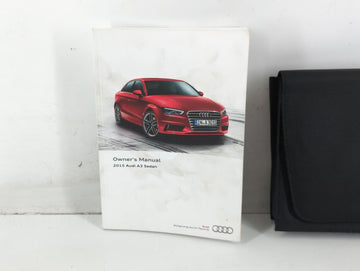 2015 Audi A3 Owners Manual Book Guide P/N:1525618V023 OEM Used Auto Parts