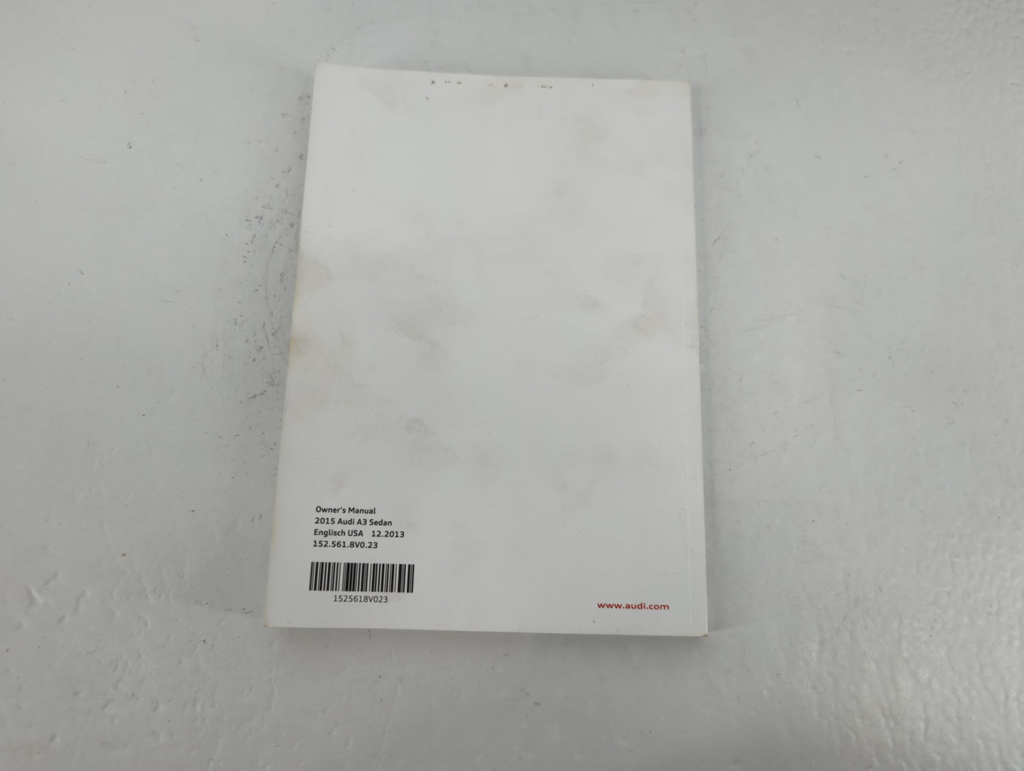 2015 Audi A3 Owners Manual Book Guide P/N:1525618V023 OEM Used Auto Parts - Oemusedautoparts1.com